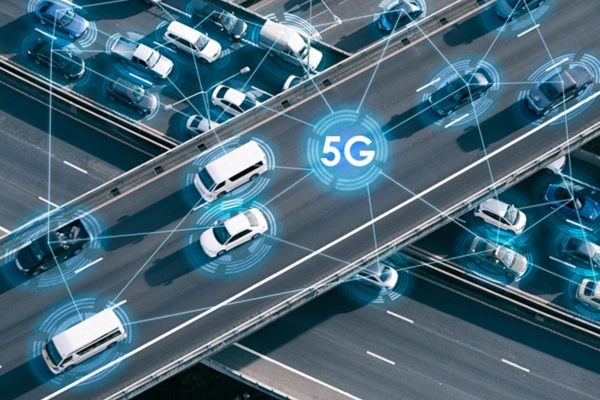 Cidade inteligente conectada pelo 5G
